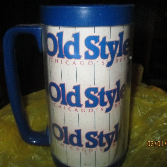 Chicago Cubs Old Style Vintage Tall Stein - Picture 2 of 8